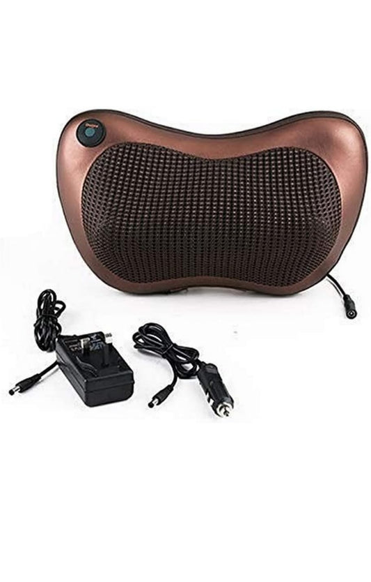Electric Shiatsu Massage Pillow with Heat – Deep Kneading Neck, Back & Shoulder Massager for Pain Relief | Home, Office & Car Use